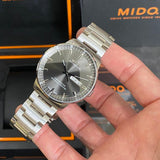  Shop Authentic Mido Commander II Automatic Chronometer Grey Dial Silver Steel Strap Watch For Men - M021.431.11.061.00 - Luxxuri
