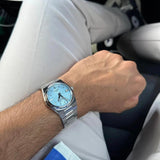 Shop Authentic Tissot PRX Powermatic 80 Ice Blue Dial Silver Steel Strap Watch for Men - T137.207.11.351.00 - Luxxuri