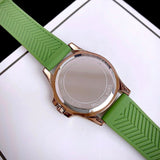  Shop Authentic Michael Kors Mini Pilot Chronograph Green Dial Green Silicone Strap Watch For Women - MK7421 - Luxxuri