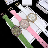  Shop Authentic Michael Kors Mini Pilot Chronograph Green Dial Green Silicone Strap Watch For Women - MK7421 - Luxxuri