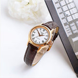  Shop Authentic Tissot T Classic Carson White Dial Brown Leather Strap Watch For Women - T085.207.36.013.00 - Luxxuri