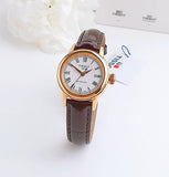  Shop Authentic Tissot T Classic Carson White Dial Brown Leather Strap Watch For Women - T085.207.36.013.00 - Luxxuri