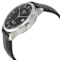  Shop Authentic Tissot T Classic Luxury Powermatic 80 Black Dial Black Leather Strap Watch For Men - T086.408.16.051.00 - Luxxuri