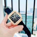  Shop Authentic Guess Leo Multifunction Black Dial Black Silicone Strap Watch For Men - GW0637G2 - Luxxuri