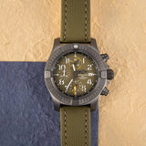  Shop Authentic Breitling Avenger Chronograph 45mm Green Dial Green Nylon Strap Watch for Men - V13317101L1X1 - Luxxuri