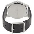  Shop Authentic Calvin Klein City White Dial Black Leather Strap Watch For Men - K2G211C6 - Luxxuri