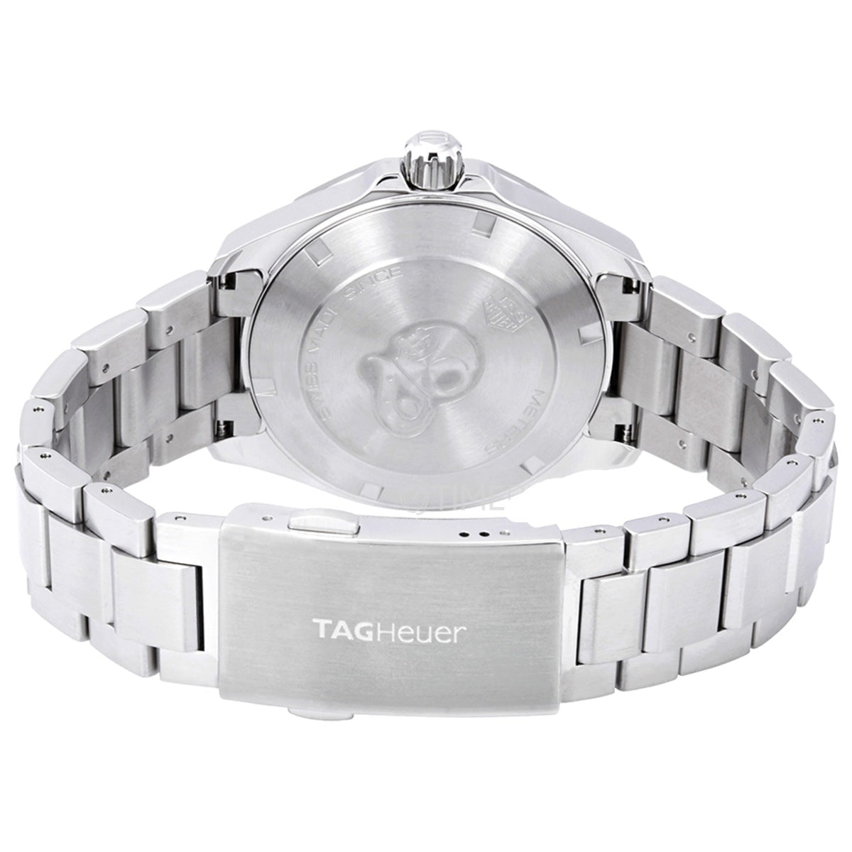  Shop Authentic Tag Heuer Aquaracer Quartz White Dial Silver Steel Strap Watch for Men - WBD1111.BA0928 - Luxxuri