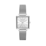  Shop Authentic Armani Exchange Lola Quartz Silver Dial Silver Mesh Strap Watch For Women - AX5800 - Luxxuri