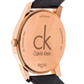  Shop Authentic Calvin Klein City Silver Dial Brown Leather Strap Watch For Men - K2G21629 - Luxxuri