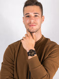  Shop Authentic Fossil Nate Chronograph Brown Dial Brown Leather Strap Watch for Men - JR1487 - Luxxuri