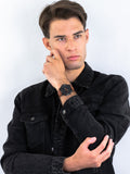  Shop Authentic Fossil The Minimalist Black Dial Brown Leather Strap Watch for Men - FS5305 - Luxxuri