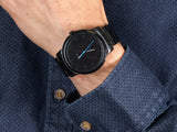 Shop Authentic Fossil The Minimalist Black Dial Black Steel Strap Watch for Men - FS5308 - Luxxuri