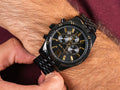  Shop Authentic Michael Kors Lexington Chronograph Black Dial Black Steel Strap Watch for Men - MK8603 - Luxxuri