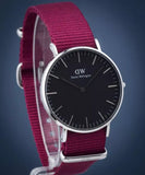  Shop Authentic Daniel Wellington Classic Roselyn Black Dial Red NATO Strap Dial Watch For Women - DW00100270 - Luxxuri