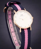  Shop Authentic Daniel Wellington Classy Winchester White Dial Two Tone NATO Strap Watch For Women - DW00100065 - Luxxuri