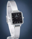  Shop Authentic Daniel Wellington Quadro Studio Black Dial Silver Mesh Strap Watch For Women - DW00100522 - Luxxuri