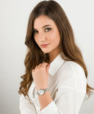  Shop Authentic Emporio Armani Donna Mother of Pearl Dial Silver Steel Strap Watch For Women - AR11204 - Luxxuri