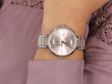  Shop Authentic Tommy Hilfiger Angela Chronograph Pink Dial Two Tone Steel Strap Watch for Women - 1782127 - Luxxuri