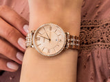  Shop Authentic Fossil Jacqueline Rose Gold Dial Rose Gold Steel Strap Watch for Women - ES3546 - Luxxuri