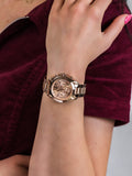  Shop Authentic Michael Kors Bradshaw Chronograph Rose Gold Dial Rose Gold Steel Strap Watch for Women - MK5799 - Luxxuri