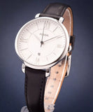  Shop Authentic Fossil Jacqueline Quartz White Dial Black Leather Strap Watch for Women - ES3972 - Luxxuri