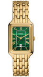  Shop Authentic Fossil Raquel Three Hand Date Green Dial Gold Steel Strap Watch For Women - ES5341 - Luxxuri