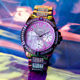  Shop Authentic Guess Lady Frontier Diamonds Silver Dial Multicolor Steel Strap Watch for Women - GW0044L1 - Luxxuri