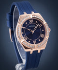  Shop Authentic Guess Cosmo Diamonds Blue Blue Dial Blue Silicone Strap Watch for Women - GW0034L4 - Luxxuri