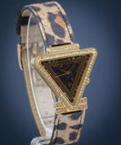  Shop Authentic Guess Fame Quartz Animal Print Dial Multicolor Leather Strap Watch For Women - GW0504L3 - Luxxuri