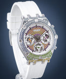  Shop Authentic Guess Glitz Pride Limited Edition White Dial White Rubber Strap Watch for Women - GW0407L4 - Luxxuri
