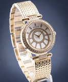  Shop Authentic Guess Muse Crystals White Dial Rose Gold Steel Strap Watch For Women - W1008L2 - Luxxuri