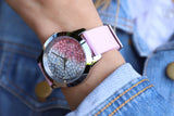  Shop Authentic Guess Crush Crystals Silver Dial Pink Rubber Strap Watch for Women - W1223L1 - Luxxuri