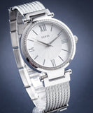  Shop Authentic Guess Soho Silver DIal Stainless Steel Mesh Bracelet Watch For Women - W0638L1 - Luxxuri