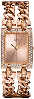  Shop Authentic Guess Mod Heavy Metal Diamonds Rose Gold Dial Rose Gold Steel Strap Watch for Women - W0072L3 - Luxxuri