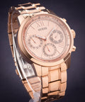 Shop Authentic Guess Sunrise Quartz Rose Gold Dial Rose Gold Steel Strap Watch For Women - W0330L2 - Luxxuri