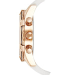 Guess Catalina White Dial White Silicon Strap Watch For Women - W0562L1