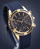  Shop Authentic Guess Catalina Blue Gold Tone Blue Silicone Strap Watch For Women - W0562L2 - Luxxuri