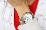  Shop Authentic Michael Kors Bradshaw Silver Dial Silver Steel Strap Watch for Men - MK5535 - Luxxuri