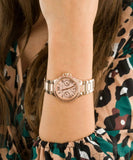  Shop Authentic Michael Kors Mini Camille Multifunction Rose Gold Dial Rose Gold Steel Strap Watch For Women - MK7273 - Luxxuri