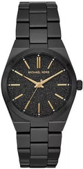  Shop Authentic Michael Kors Channing Quartz Black Dial Black Steel Strap Watch For Women - MK6625 - Luxxuri