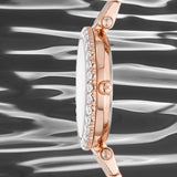  Shop Authentic Michael Kors Darci Quartz Rose Gold Dial Rose Gold Steel Strap Watch For Women - MK4514 - Luxxuri
