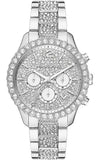  Shop Authentic Michael Kors Layton Chronograph Silver Dial Silver Steel Strap Watch For Women - MK6976 - Luxxuri