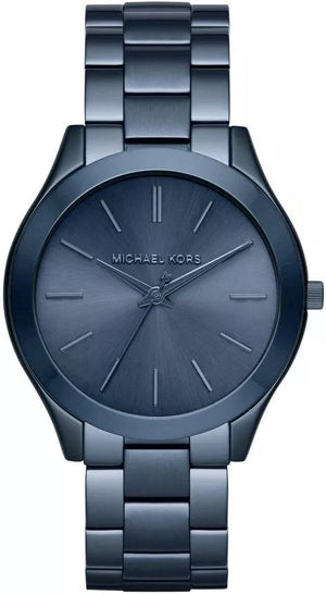  Shop Authentic Michael Kors Runway Quartz Blue Dial Blue Steel Strap Watch For Women - MK3419 - Luxxuri