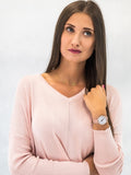  Shop Authentic Michael Kors Pyper Analog White Dial Pink Leather Strap Watch For Women - MK2803 - Luxxuri
