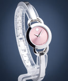  Shop Authentic Movado Rondiro 22mm Pink Dial Stainless Steel Watch For Women - 0606797 - Luxxuri