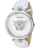  Shop Authentic Versace Palazzo Empire White Dial White Leather Strap Watch for Women - VCO010017 - Luxxuri