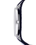  Shop Authentic Daniel Wellington Classic Trinity White Dial Three Tone Nylon Strap Watch For Women - 0609DW - Luxxuri