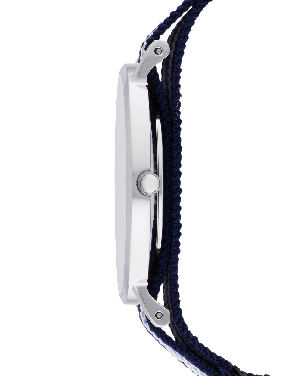  Shop Authentic Daniel Wellington Classic Trinity White Dial Three Tone Nylon Strap Watch For Women - 0609DW - Luxxuri