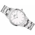  Shop Authentic Daniel Wellington Iconic Link White Dial Silver Steel Strap Watch For Women - DW00100205 - Luxxuri