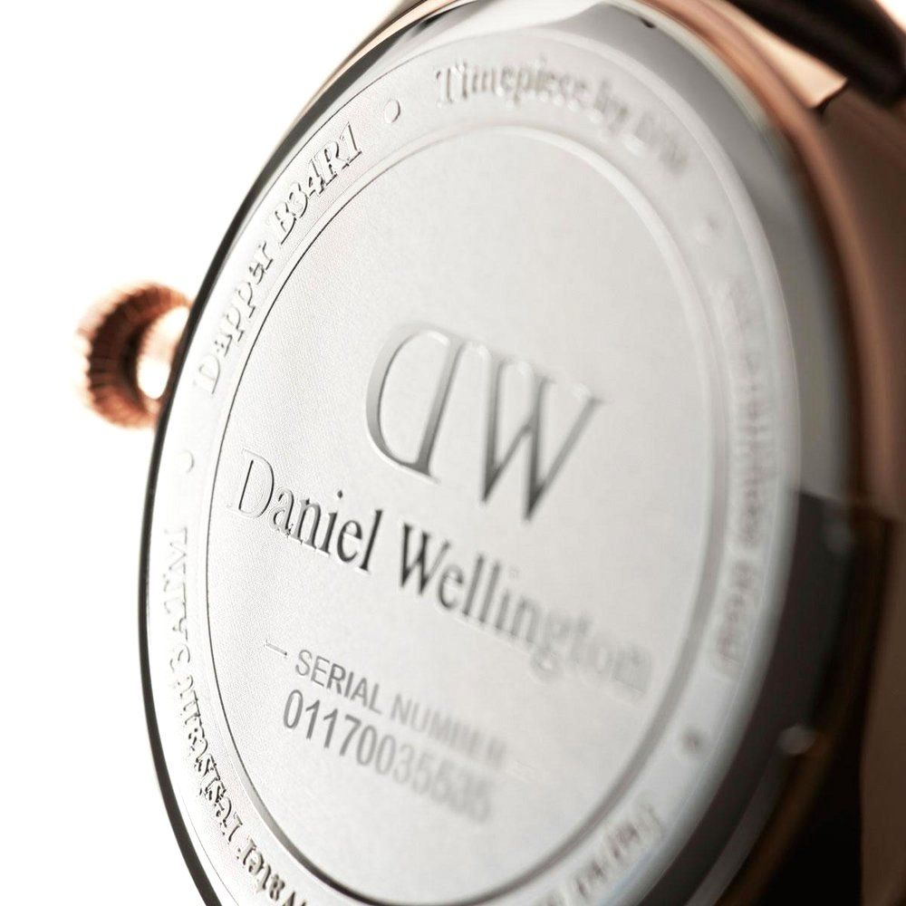  Shop Authentic Daniel Wellington Dapper Cornwall White Dial Black Nylon Strap Watch For Women - DW00100263 - Luxxuri
